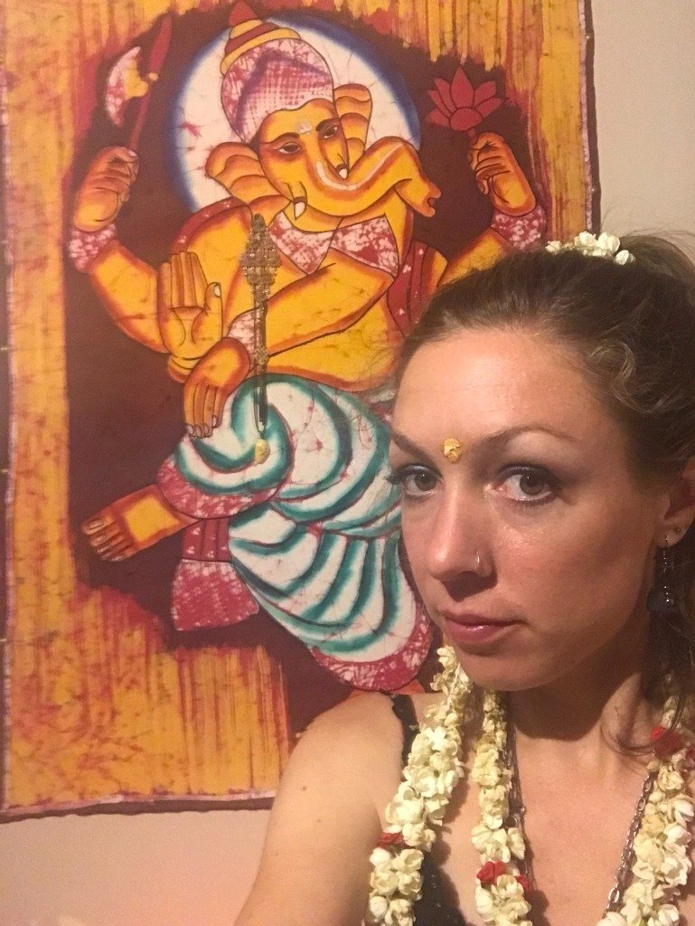 Mon Ganesh, retour à la maison après ma 1ière immersion indienne, Paris Août 2018